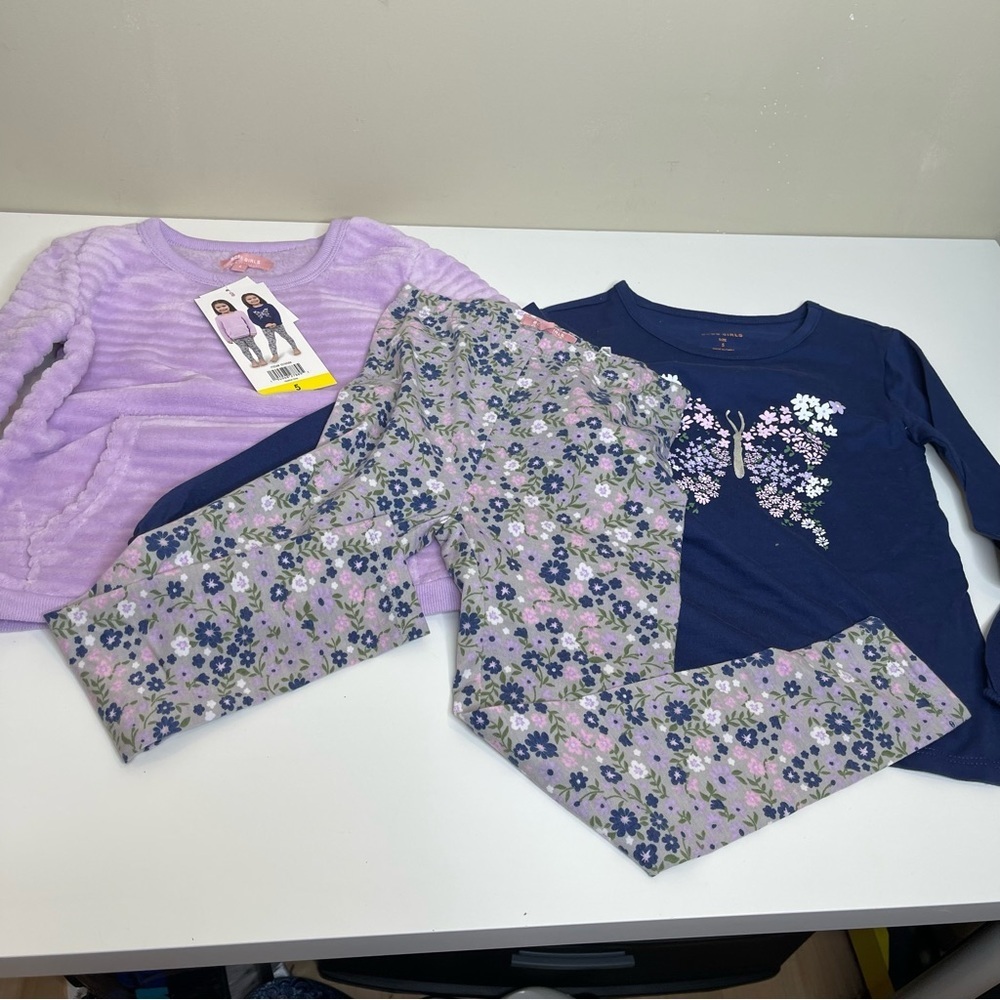 BCBG kids 3 piece plush set size 5